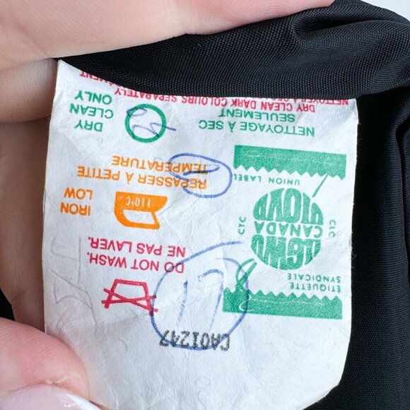 Vintage Yves Venet Houndstooth Plaid Classic Wool Blazer L - Picture 8 of 9